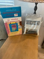Windsor Restroom Radio With Toilet Tissue Dispenser New In Box