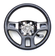 09-12 Dodge Ram 1500 2500 3500 Black Leather Steering Wheel