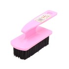 Pink Plastic Faux Bristles Car Care Carpet Tile Cleaning Brush Cleaner Tool