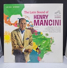THE LATIN SOUND OF HENRY MANCINI LP RCA Victor LSP-3356 Stereo 1965 SEALED BIN13