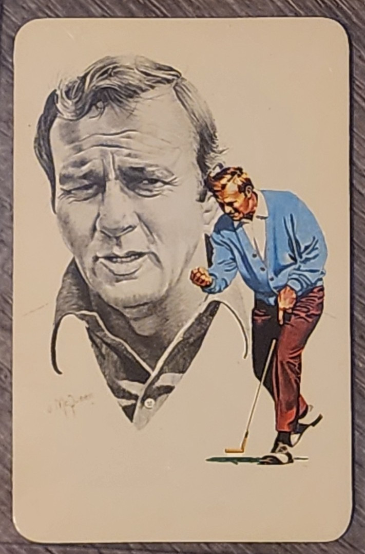 1979 Hall Of Famer Arnold Palmer #NNO SUPER RARE GREAT CARD view 1