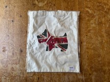 BRAND NEW RADLEY TOTE COTTON HANDBAG TRAVEL SHOPPER BAG WHITE BNWT MAJESTY