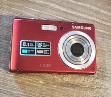 Samsung L830 8MP Digital Camera Red   Untested  
