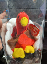 Ty Beanie Babies Gobbles the Turkey 1996 Retired Collectible