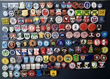 ENGLISH - ENGLAND - NON LEAGUE FOOTBALL TEAM LAPEL PIN BADGES - R