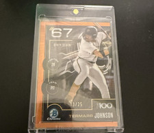 Topps 2023 Bowman Chrome Scouts' Top 100 Termarr Johnson Pirates #67 13/25