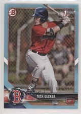 2018 Bowman Draft Sky Blue 139/499 Nick Decker #BD-124 0l2