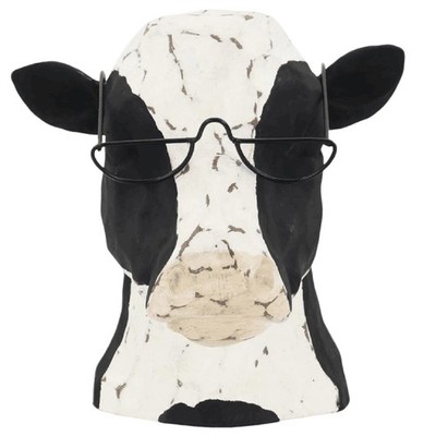 3X(Bull-Brillenhalter Aus  in Kuhform, Brillenständer I2B3)3868