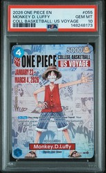Monkey.D.Luffy P-055 College Basketball US Voyage Promo