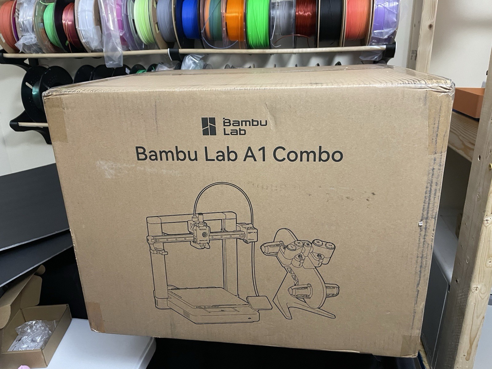 Brand New Bambu Lab A1 Combo 3D Printer With AMS *Model Not Affected By ...