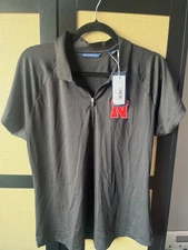 Womans Cutter & Buck zip Nebraska Cornhuskers  size XL