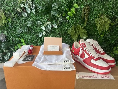 Louis Vuitton Nike Air Force 1 Sz 9.5 Virgil Abloh Off White
