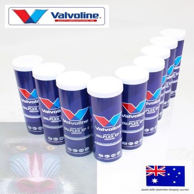 9x Valvoline VALPLEX EP2 NLGI 2 Grease 450G 0707.82 Roller Bearing Uni Joint