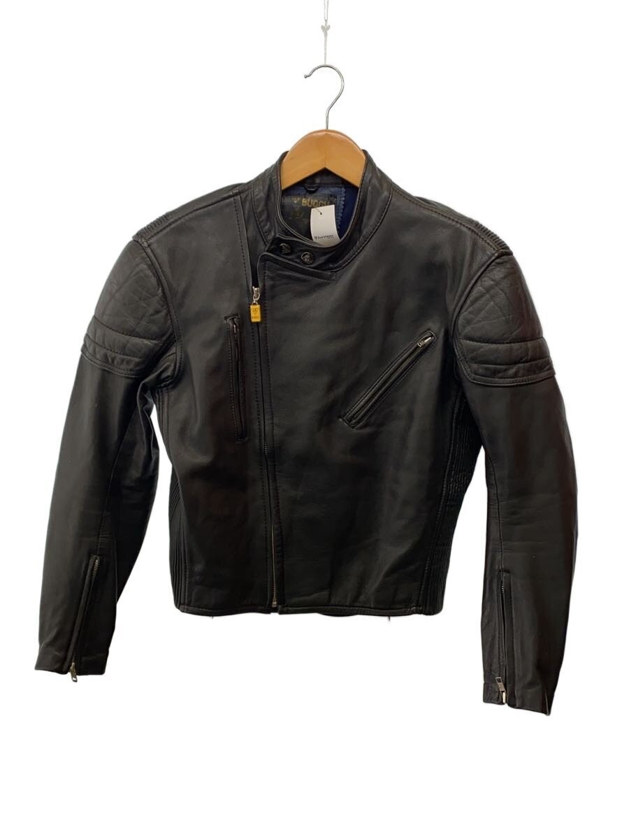 Buggy/Double Riders Jacket/M/Cowhide/Blk 3566