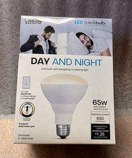 Feit Electric BR30 65W LED "intellibulb" Dimmable Flood Light Bulb DAY AND NIGHT