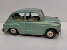 Bandai Fiat 600 Tin Car Friction Model Vintage Made in Japan