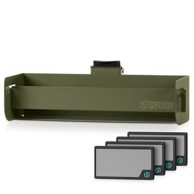 Savior Equipment Wall Rack System Universal Magazine Rack Holder Slat Wall Mo...