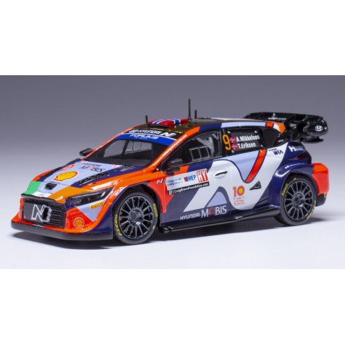 Hyundai I20 N Wrc N.9 Rally Croatia 2022 Mikkelsen/Eriksen 1:43 Ixo Model Auto R-image