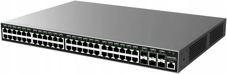 GRANDSTREAM GWN7806P Managed Layer Switch (Layer) 2 + Rackable Ports: 48x GbE RJ - Image 2 of 2
