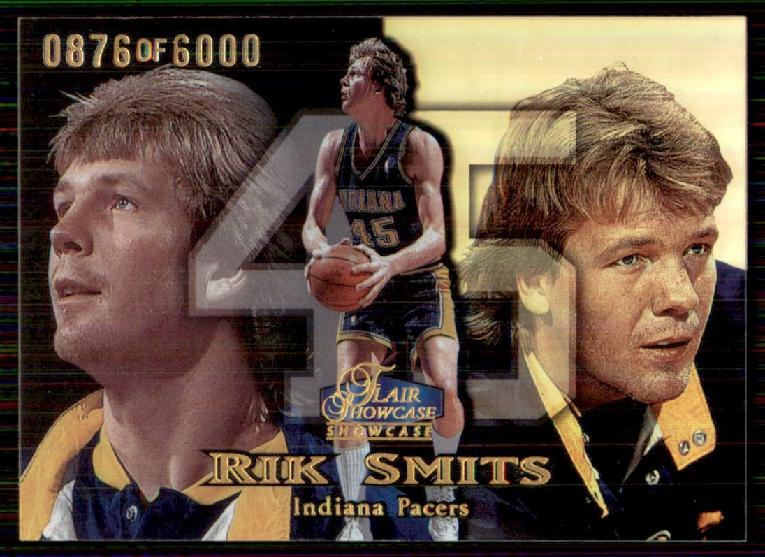 1998-99 Flair Showcase Row 1 /6000 #89 Rik Smits Indiana Pacers
