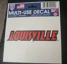Louisville Cardinals Logo NCAA College Vinyl Sticker Decal *Size: 3