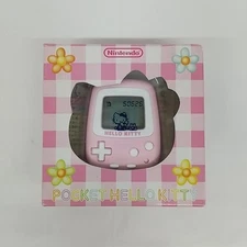 Pocket Hello Kitty Game Nintendo x Sanrio Pedometer Console Limited