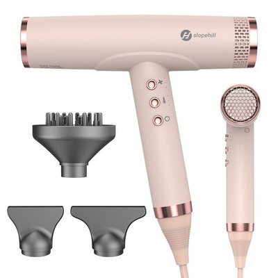 slopehill Professional Ionic Hair Dryer, High-Speed Blow Dryer with Brushless...