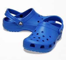 Crocs Blue C-13 Child 13 Classic Clogs Slip On Fast Ship Brand New
