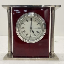 Red Table Clock