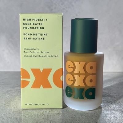 EXA High Fidelity Semi-Satin Foundation Brandy 310 Liquid Makeup 1.1oz New NIB