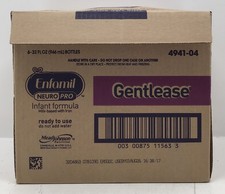 Enfamil Gentlease Infant Formula Milk-Based with Iron 6 32oz Bottles EXP 08/2026