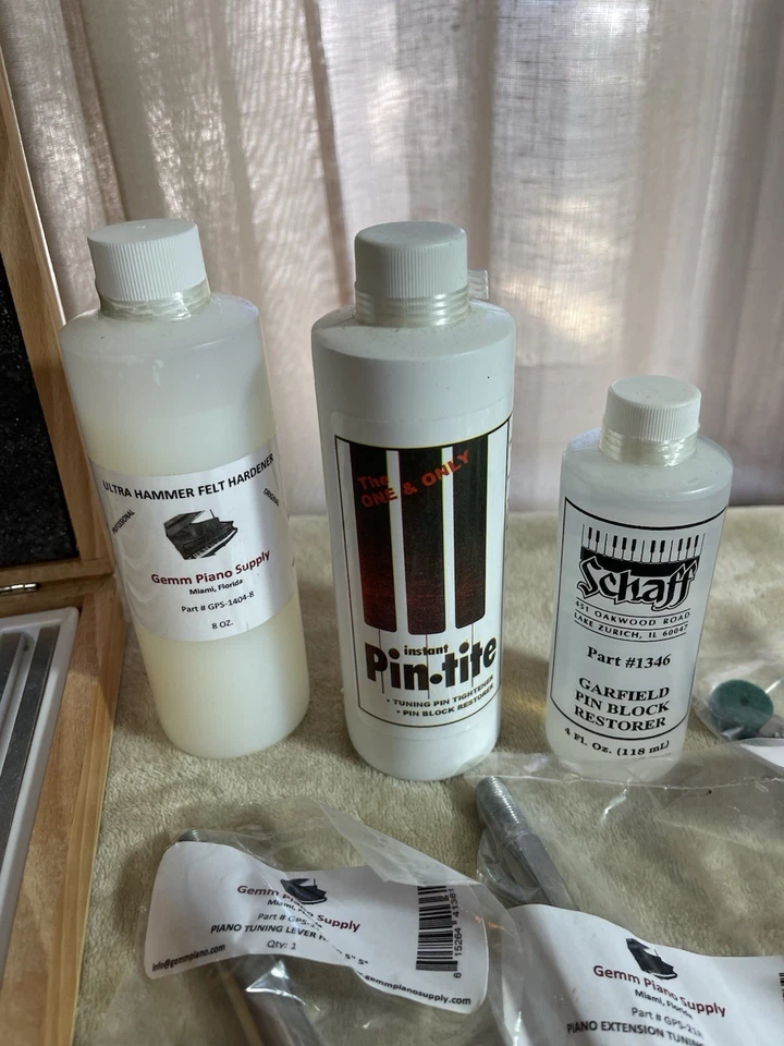 $1600+ meist neu Gemm Klavier Stimmzubehör Hebel Dämpfer Köpfe Spitzen Reparatur - Bild 2 von 4