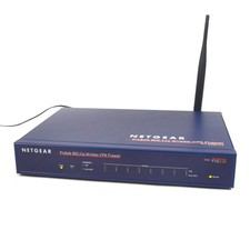 NetGear Router FVG318 ProSafe 802.11g Wireless VPN Firewall 8 Ports No Pwr Adptr