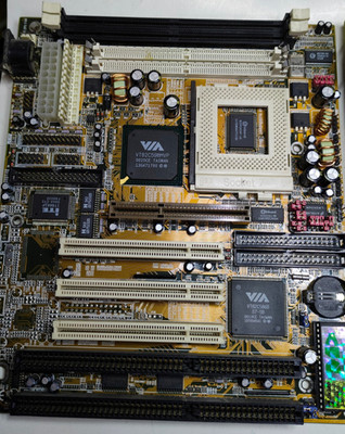 Super Socket 7 Manli M-MVP3 /PCPartner (VIA MVP3) AGP PCI ISA CPU 128 MB + BONUS
