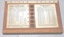 KWM LARGEST GERMAN BRASS INITIAL L-01 TO L-59 BUSHING ASSORTMENT
