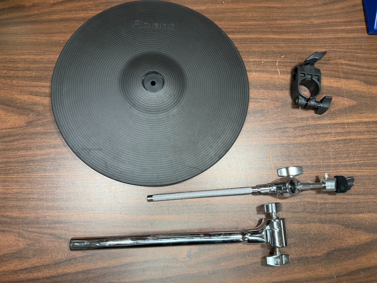 Roland CY-15R 3 Way Trigger V-Cymbal Ride V-Drum Pad w/Boom Arm & Clamp BU86245