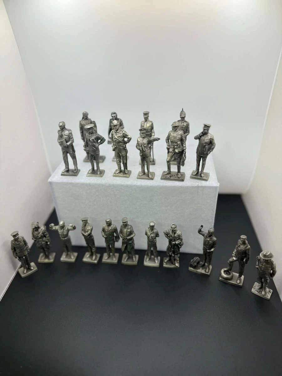 Lot 100 Soldats Franklin Mint – Figurines Militaires étain – Collection 1983