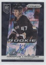 2013-14 Rookie Anthology Spring Expo Cracked Ice Black Hampus Lindholm Auto 13o2