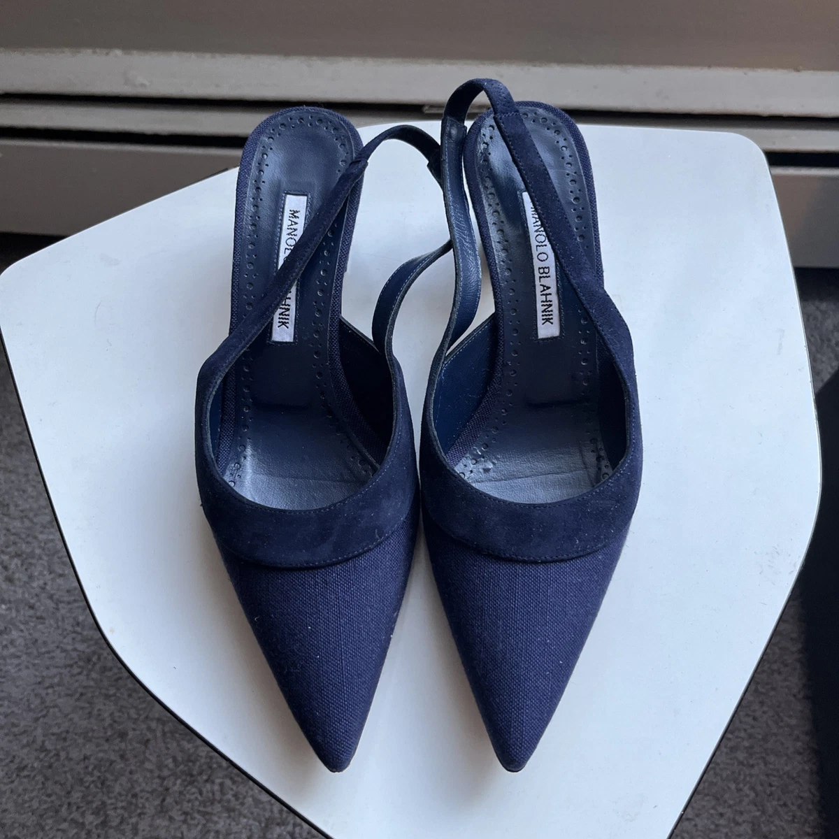 Manolo Blahnik Blue Shoes for Women for sale | eBay
