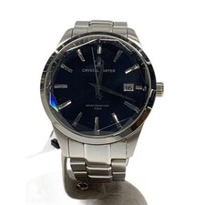 CRYSTAL CARTER Quartz Watch Stainless Steel Analog
