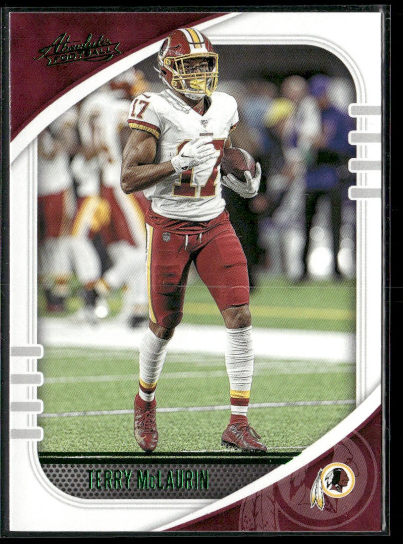 2020 Panini Absolute #4 Terry McLaurin Green