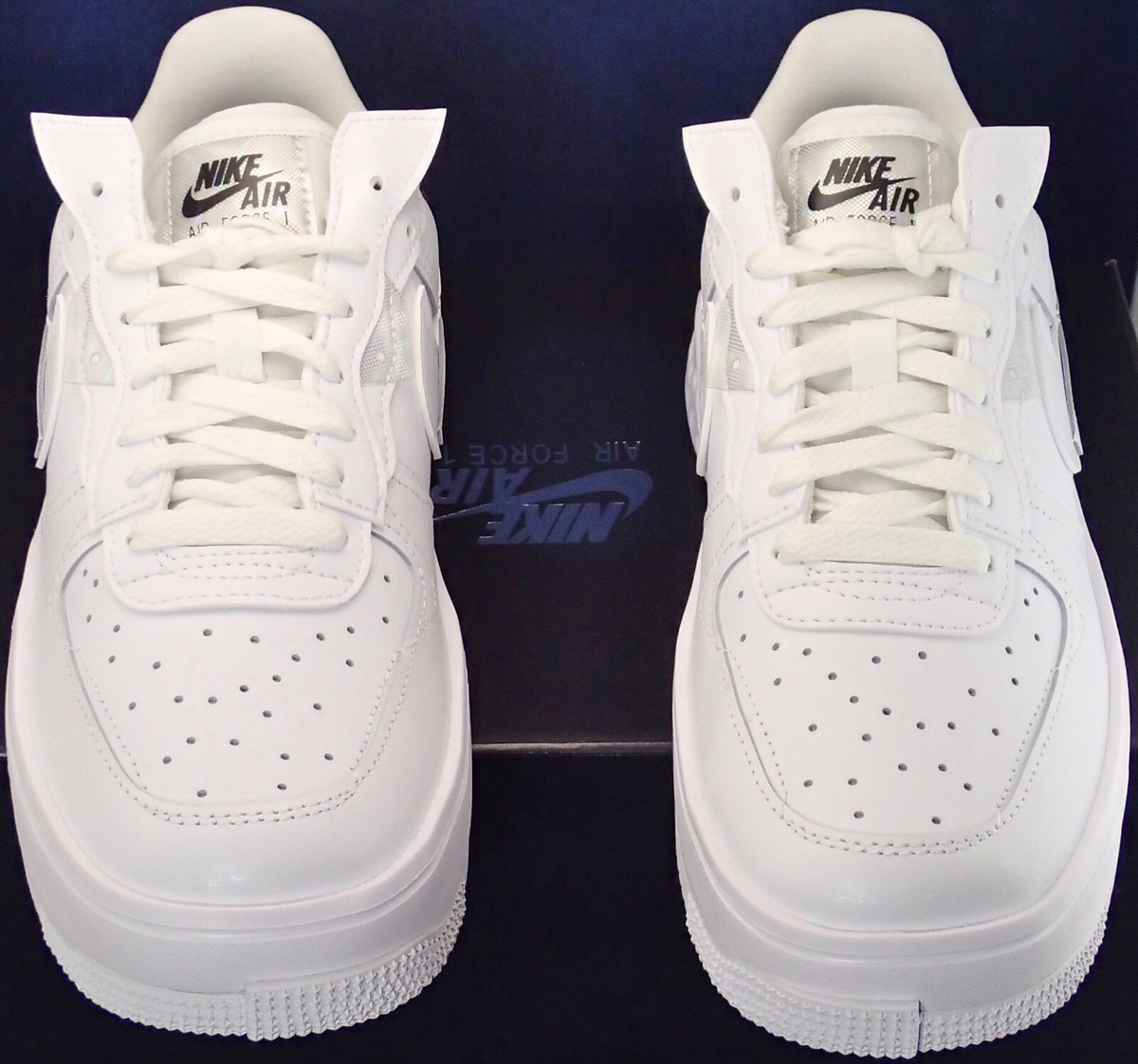 スニーカー Nike Air Force 1 Low Fontanka Triple White (W) Size 8 - Nike Air Force 1 Fontanka Triple White W for sale
