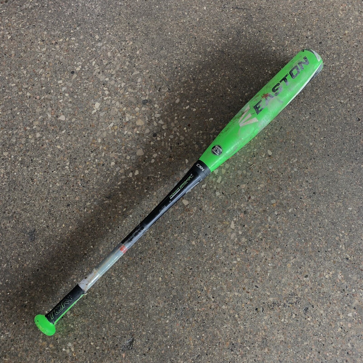 EASTON MAKO TORQ 軟式バット 緑 Easton Mako torq composite baseball bat 22oz 30 in 2 5/8