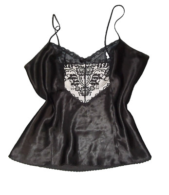 Vintage ANDREA MARE Sexy Dessous Top Unterkleid IT42/44 EU38/40 D36/38 ho MaxMa