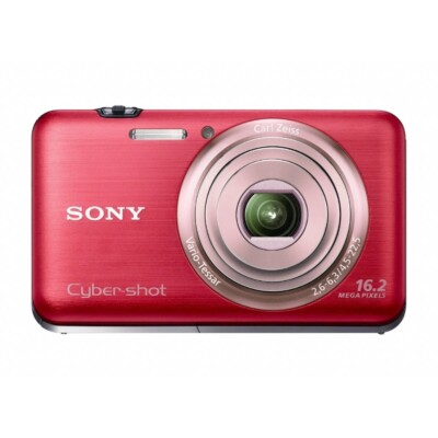 SONY Cyber-Shot DSC-WX9 Digital Camera 16.2MP 5X Optical Zoom Red