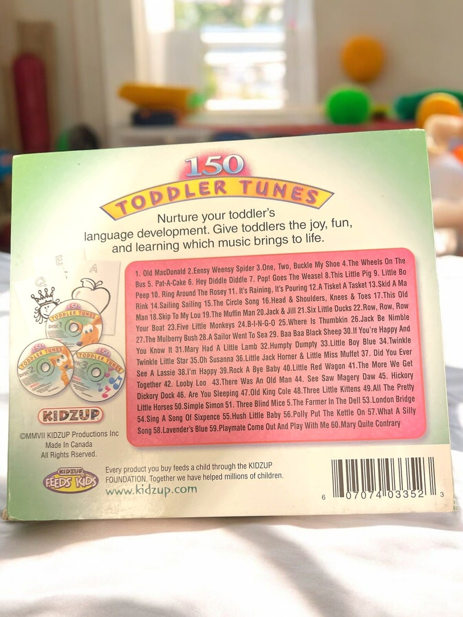 150 Toddler Songs by Various (CD, 2008) for sale online | eBay