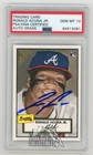 Ronald Acuna Jr 2018 Topps Gallery Heritage Autograph Rookie Card PSA/DNA 10