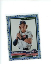 2023 Panini USA Stars & Stripes Blue Stars Prizm #27 Alex Harrington