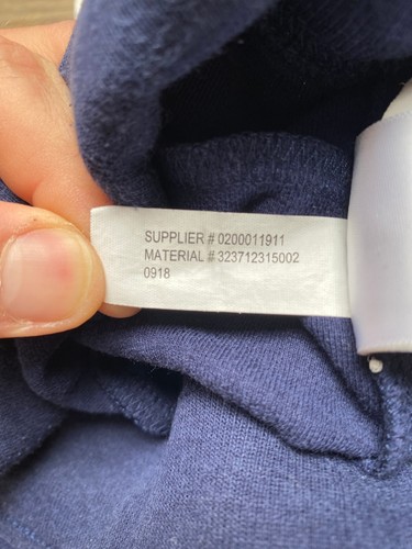 Boys Polo Ralph Lauren Performance Sweatpants - Navy Blue & White, XL (18-20) - Picture 5 of 8
