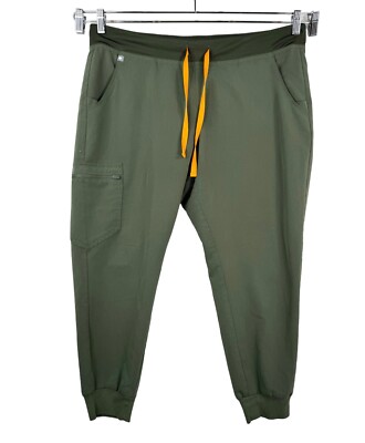Fig Zamora Jogger Scrub Pants women bonsai green sz XLP